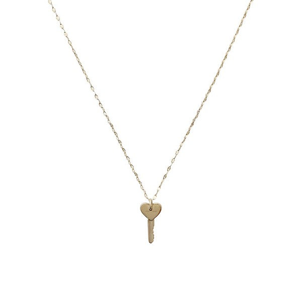 Amour Key to my Heart Necklace Coco’s Tee Boutique