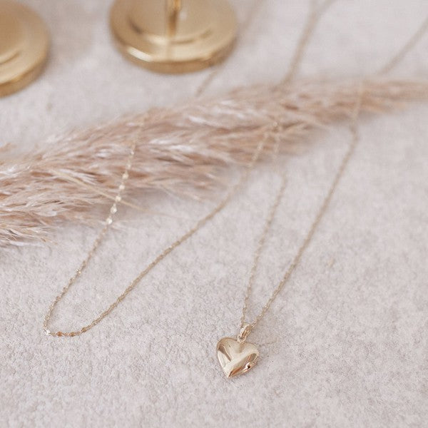 Golden Heart Locket Coco’s Tee Boutique