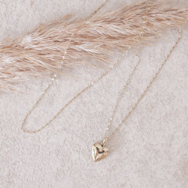 Golden Heart Locket Coco’s Tee Boutique