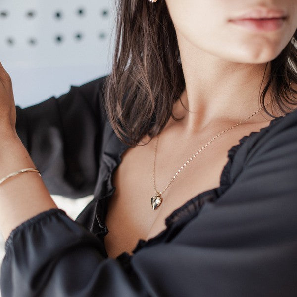 Golden Heart Locket Coco’s Tee Boutique