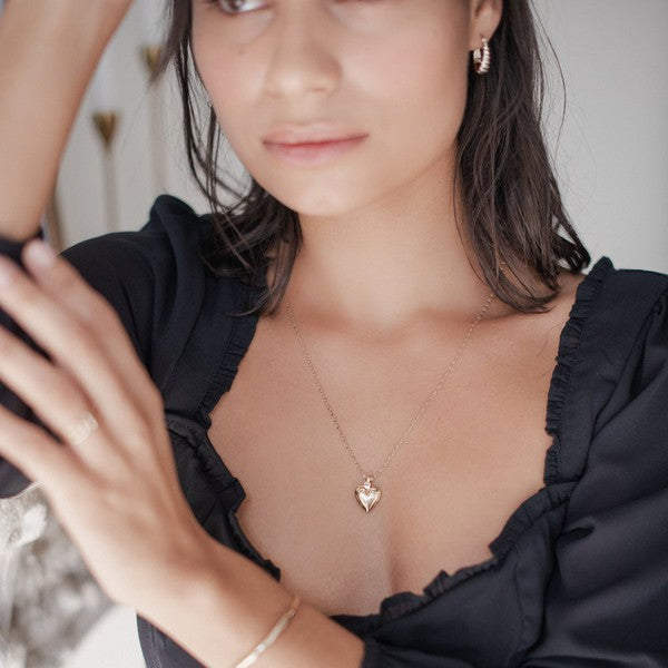 Golden Heart Locket Coco’s Tee Boutique