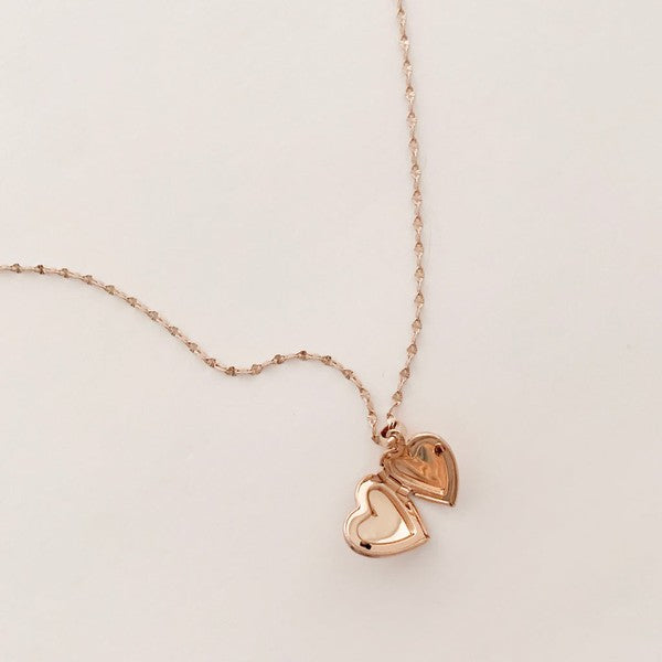 Golden Heart Locket Coco’s Tee Boutique