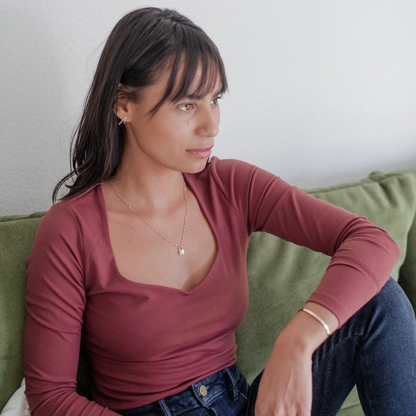 Love Locked Padlock Necklace Coco’s Tee Boutique