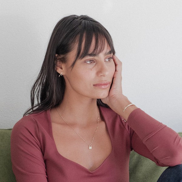 Love Locked Padlock Necklace Coco’s Tee Boutique