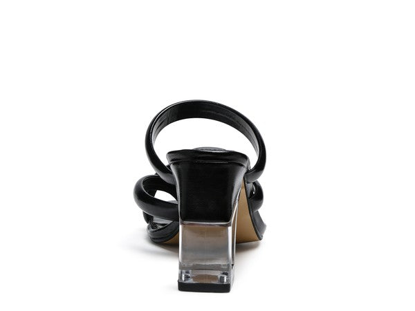 ERISED Clear Heel Toe Ring Slides Coco’s Tee Boutique