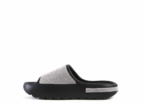 DUMBA diamante summer sliders