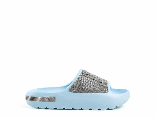 DUMBA diamante summer sliders