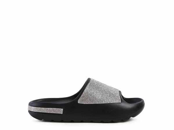 DUMBA diamante summer sliders