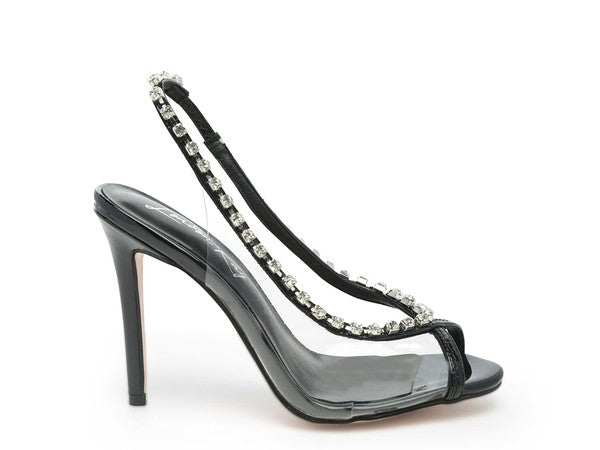 Camarine jeweled stiletto heels