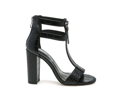 Felicity high heel croc sandals