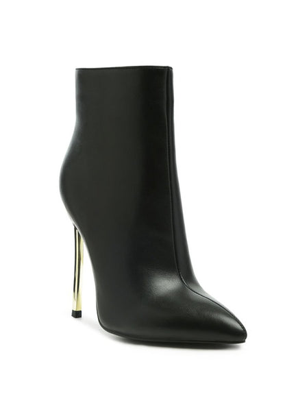 Chic pointed toe stiletto bootie