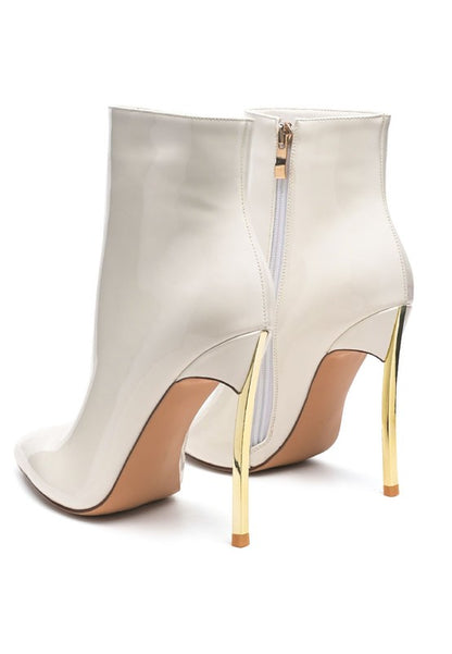 Chic pointed toe stiletto ankle boot