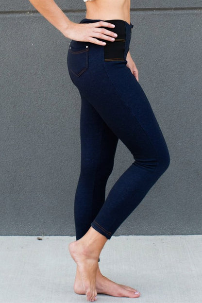 Fleece lined ultra-comfort jeggings