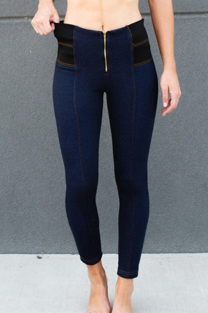 Fleece lined ultra-comfort jeggings