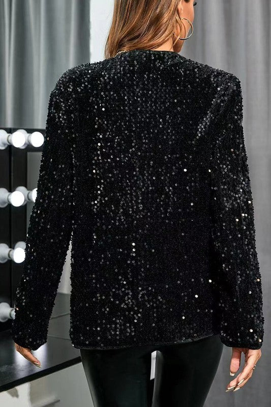 Sequin Blazer Miss Sparkling