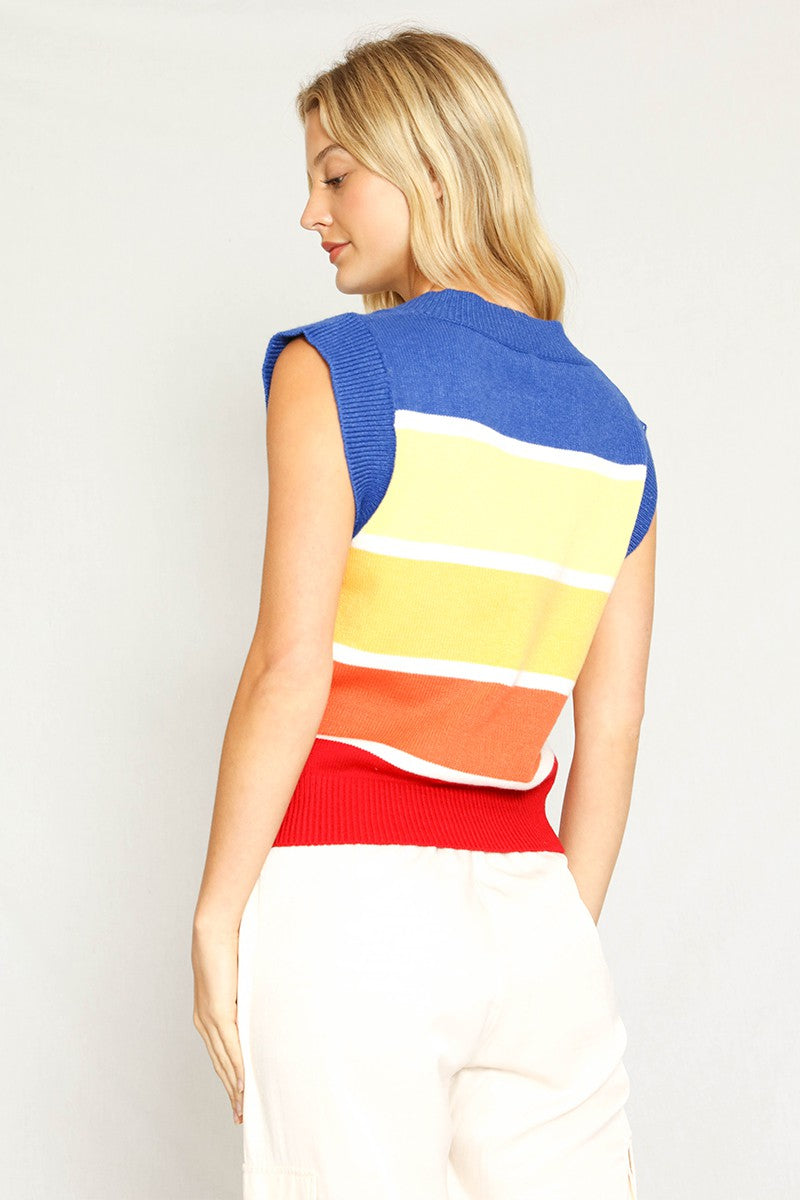 Knit Vest Miss Sparkling