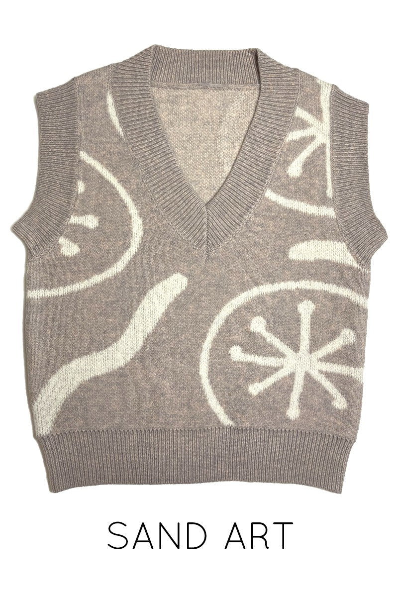 Knit Vest Miss Sparkling