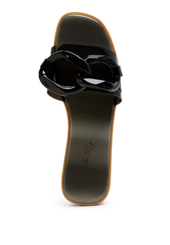 CAROONS CLEAR SLIDE FLATS Coco’s Tee Boutique