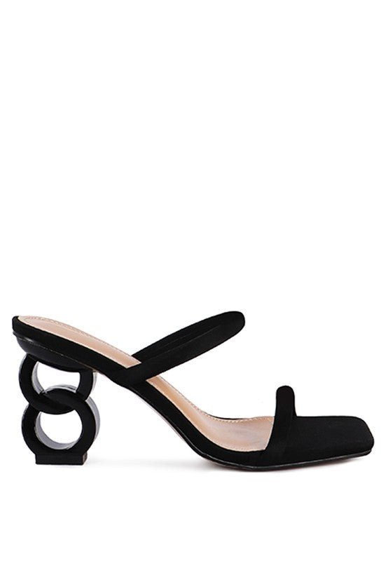 DOWNTOWN EXPERIMENT HEEL SLIDE SANDALS Coco’s Tee Boutique