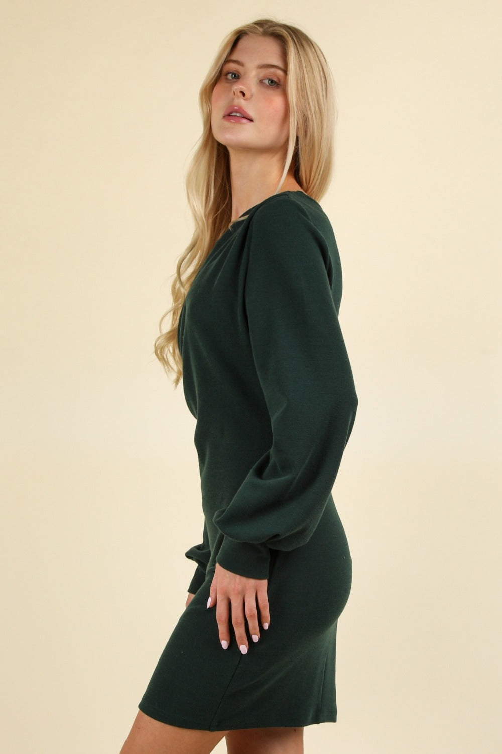 Very J ruched bodycon dress - Love Salve 