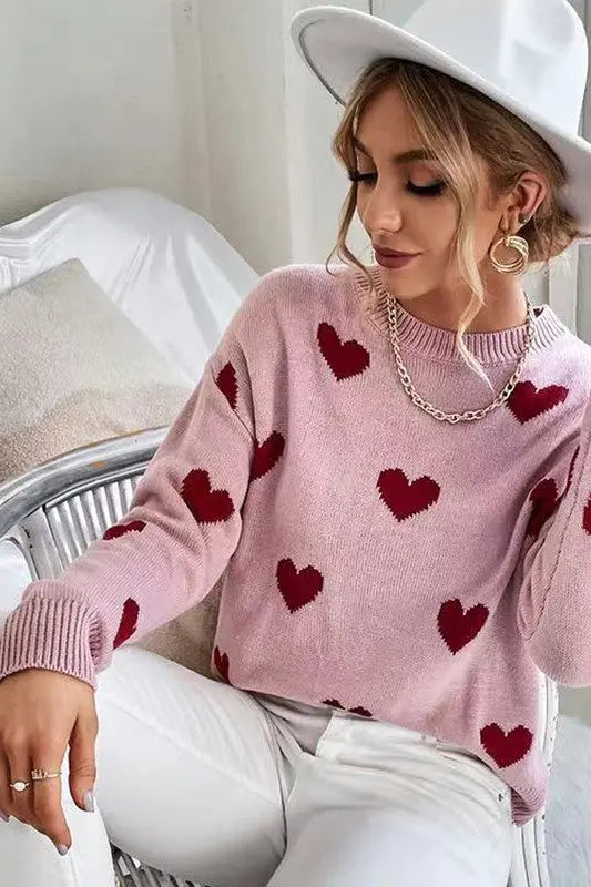 Heart Sweater Miss Sparkling