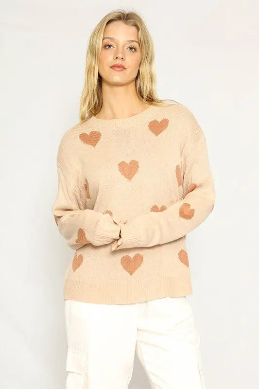 Heart Sweater Miss Sparkling