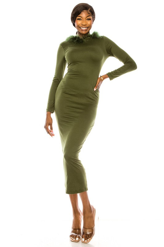 women's long dress with hoodie Coco’s Tee Boutique