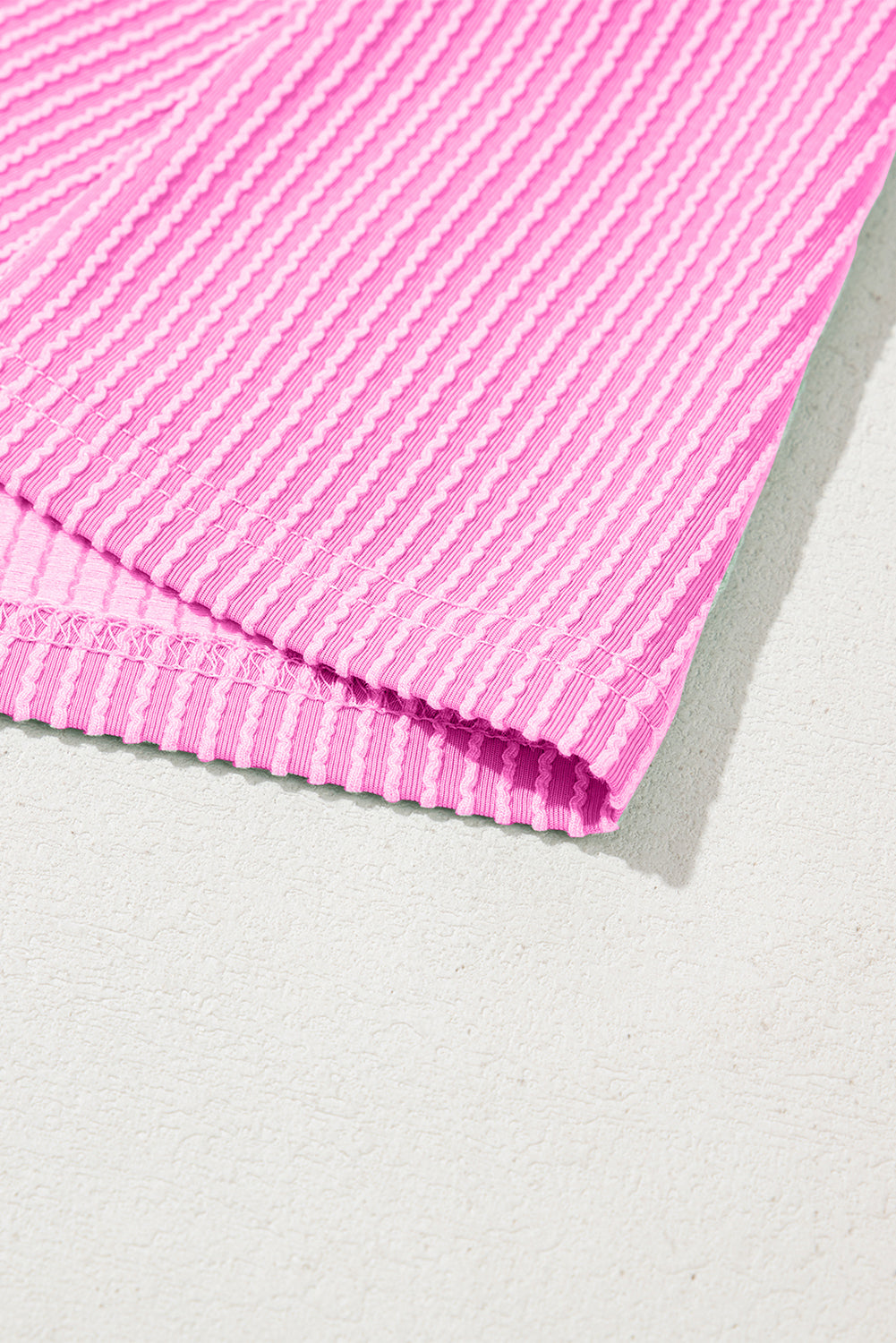 Blossom Corded Crew Neck Puff Sleeve Mini Dress Divine Design4U