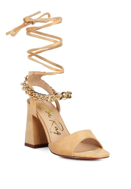 Strut & Slay Block Heel Sandals Coco’s Tee Boutique