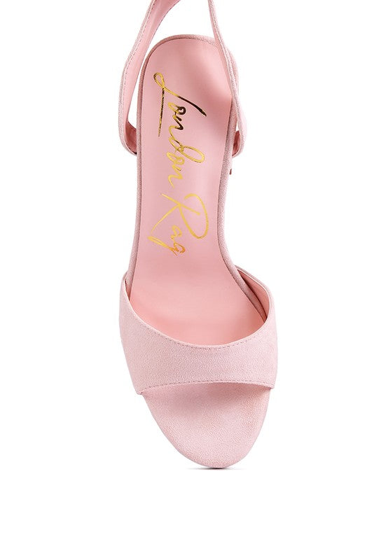 Strut & Slay Block Heel Sandals Coco’s Tee Boutique