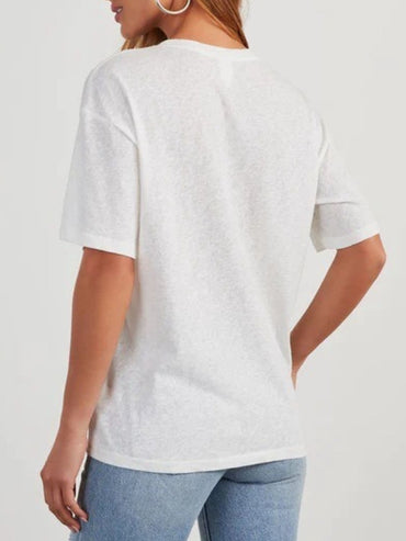 Round Neck Half Sleeve T-Shirt.