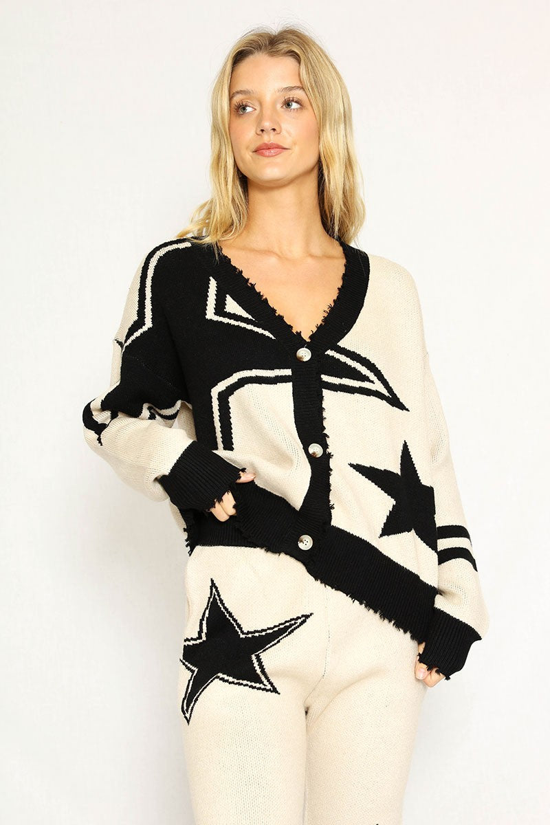 Star Cardigan Miss Sparkling