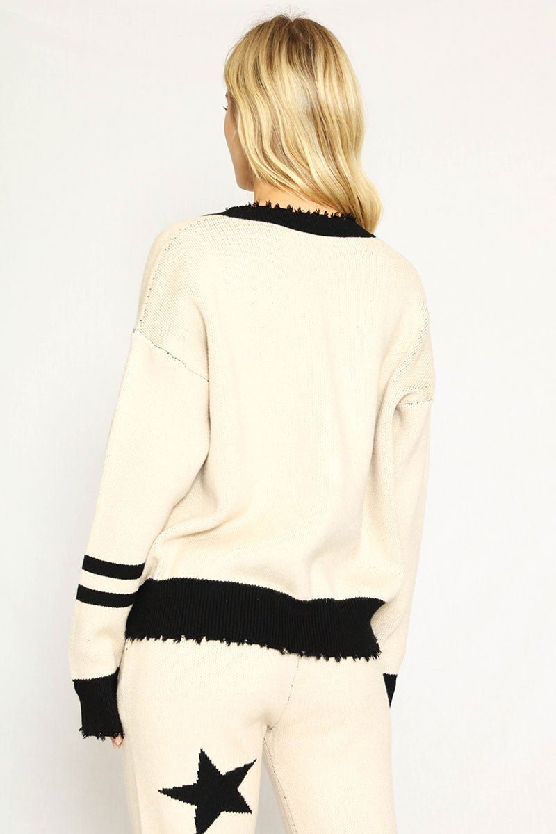 Star Cardigan Miss Sparkling