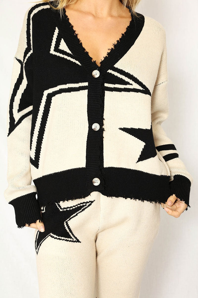 Star Cardigan Miss Sparkling