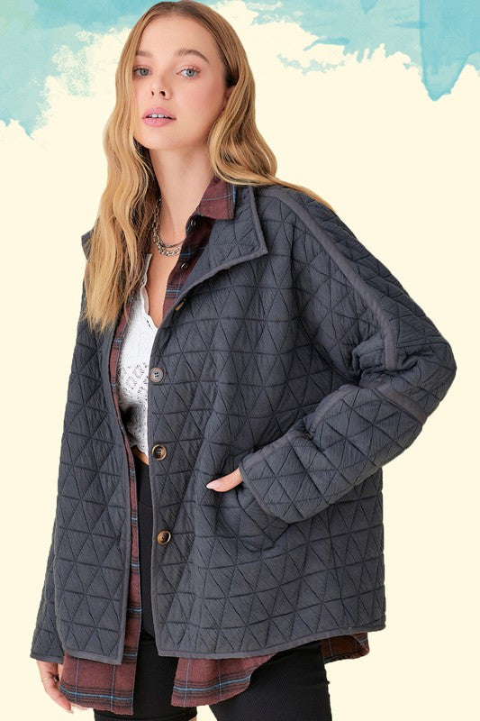 Chic quilted jacket by Rosie