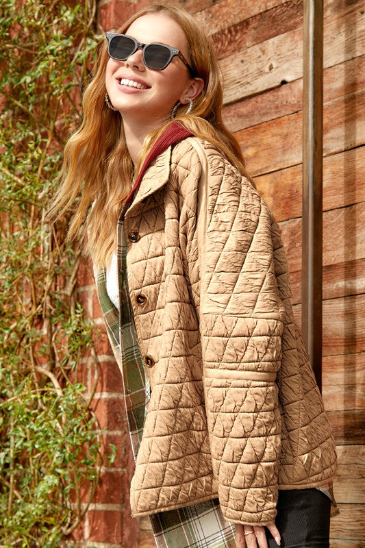 Chic quilted jacket by Rosie