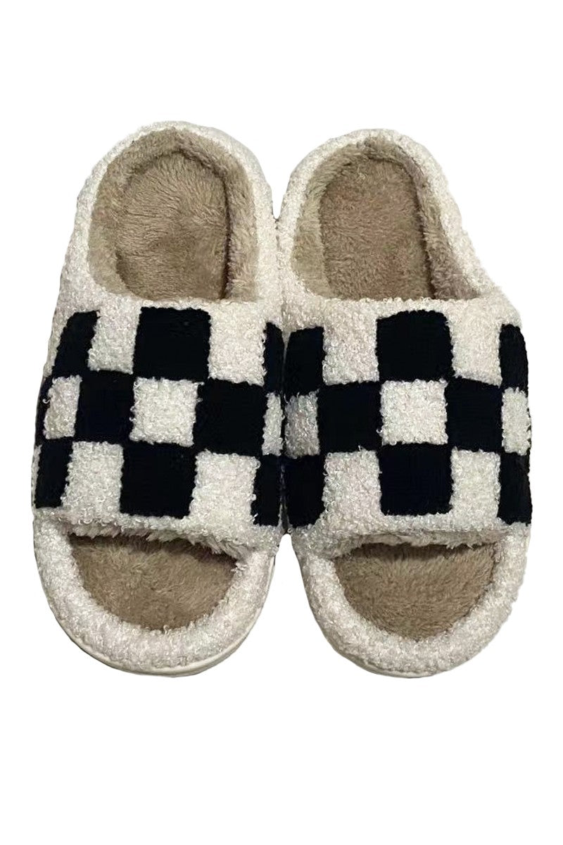 Open toe novelty slippers Miss Sparkling