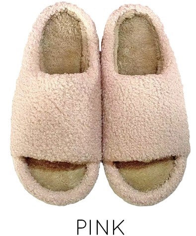 Open toe novelty slippers Miss Sparkling