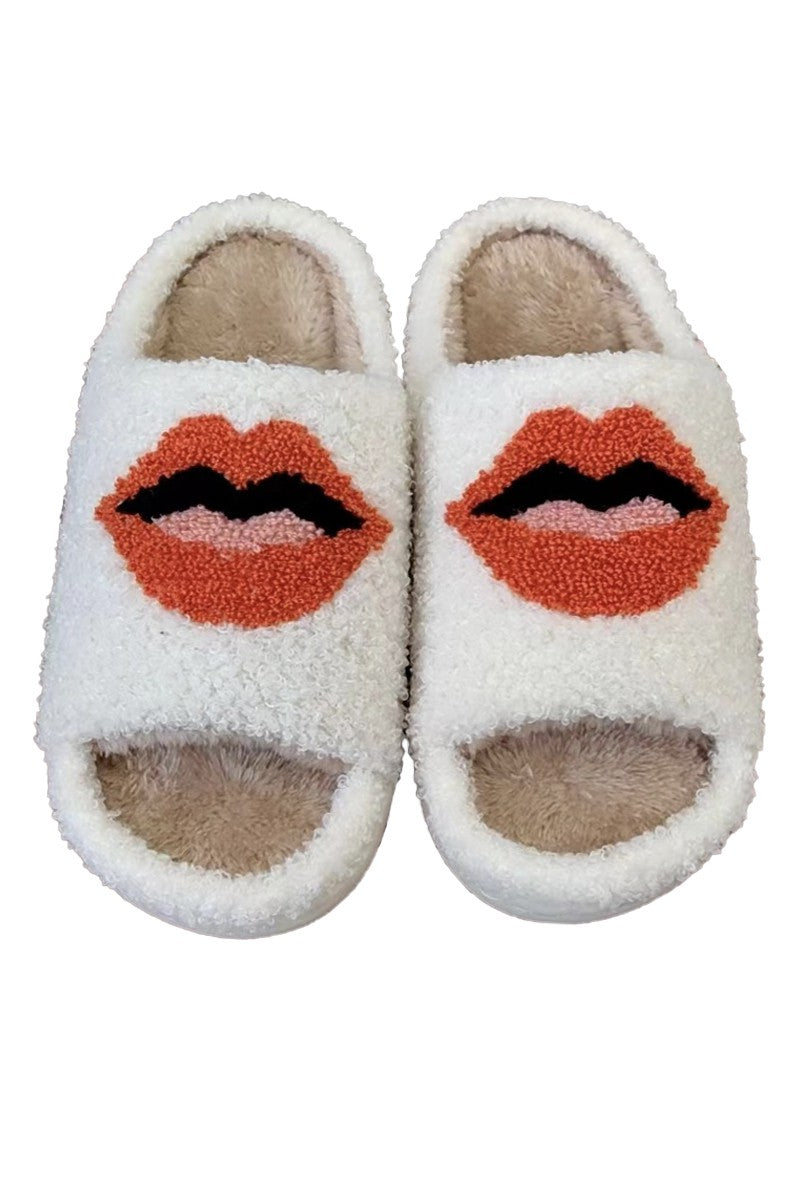 Open toe novelty slippers Miss Sparkling