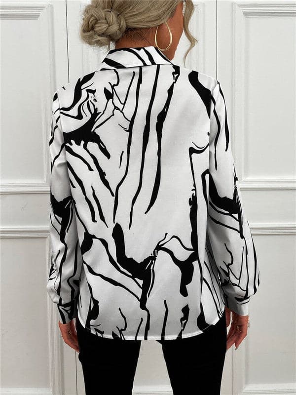 Women's Long Sleeve Blouse.