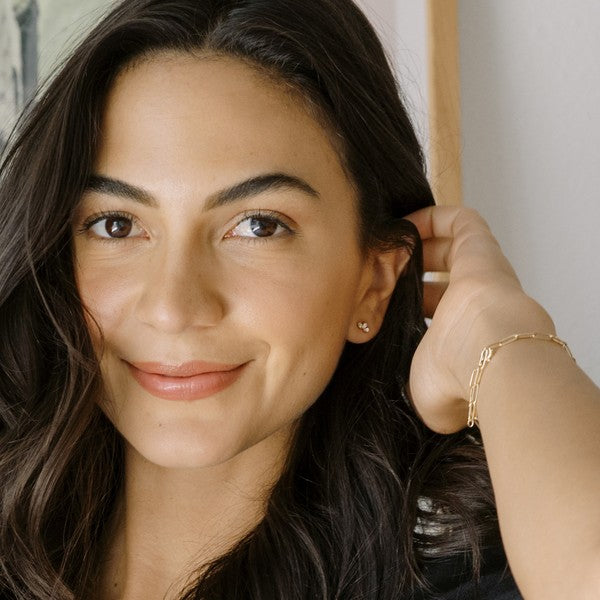 Mini Crystal Lotus Studs Coco’s Tee Boutique