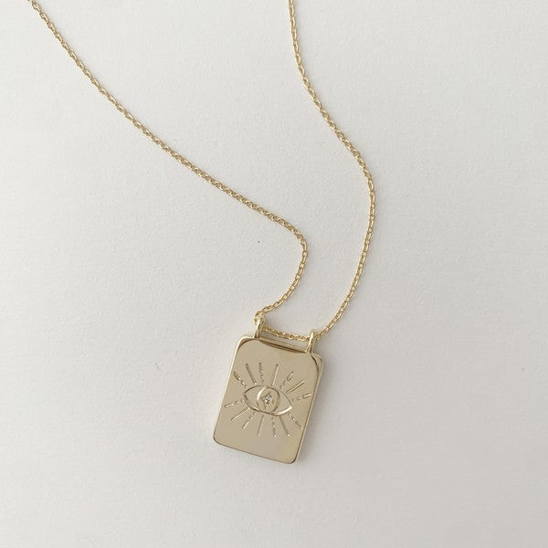 Evil Eye Pendant Necklace Coco’s Tee Boutique