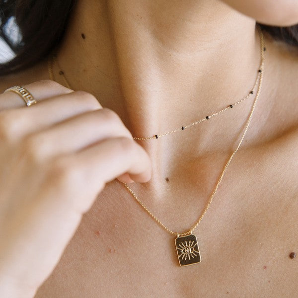 Evil Eye Pendant Necklace Coco’s Tee Boutique