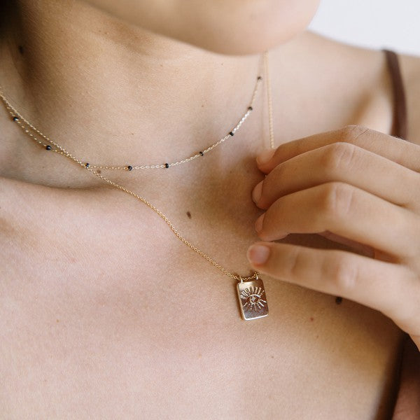 Evil Eye Pendant Necklace Coco’s Tee Boutique