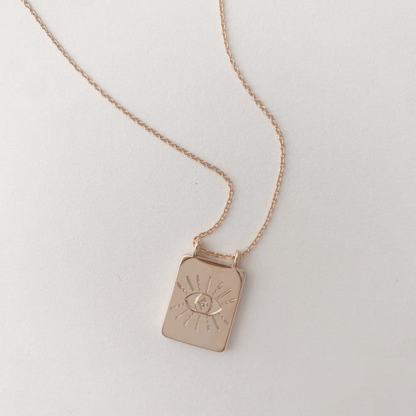 Evil Eye Pendant Necklace Coco’s Tee Boutique