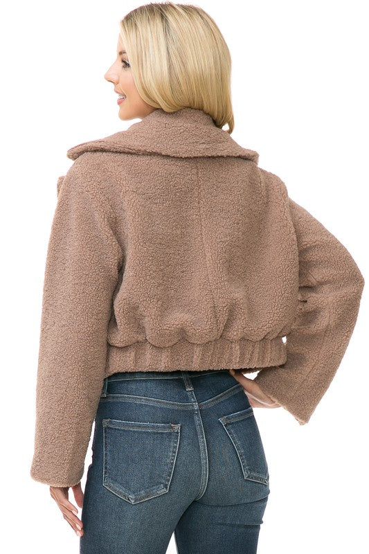 Cozy Women's Faux Fur Outerwear Jacket