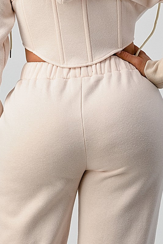 ATHINA CASUAL JACKET AND GRAPHIC PANTS SET Coco’s Tee Boutique