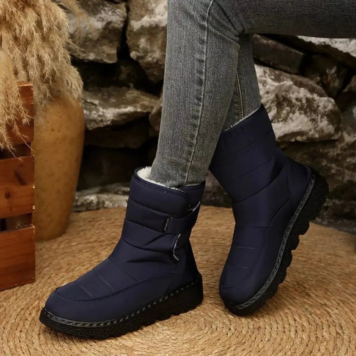 Warm Padded Waterproof Snow Boots Simply Love