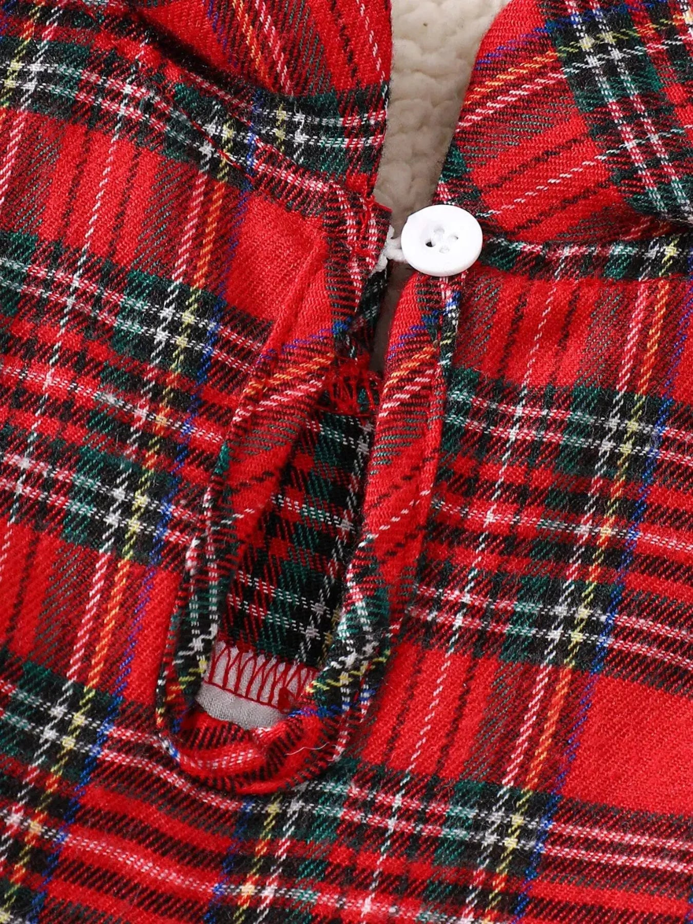 Children's Christmas Plaid Embroidered Smocked Dress Simply Love