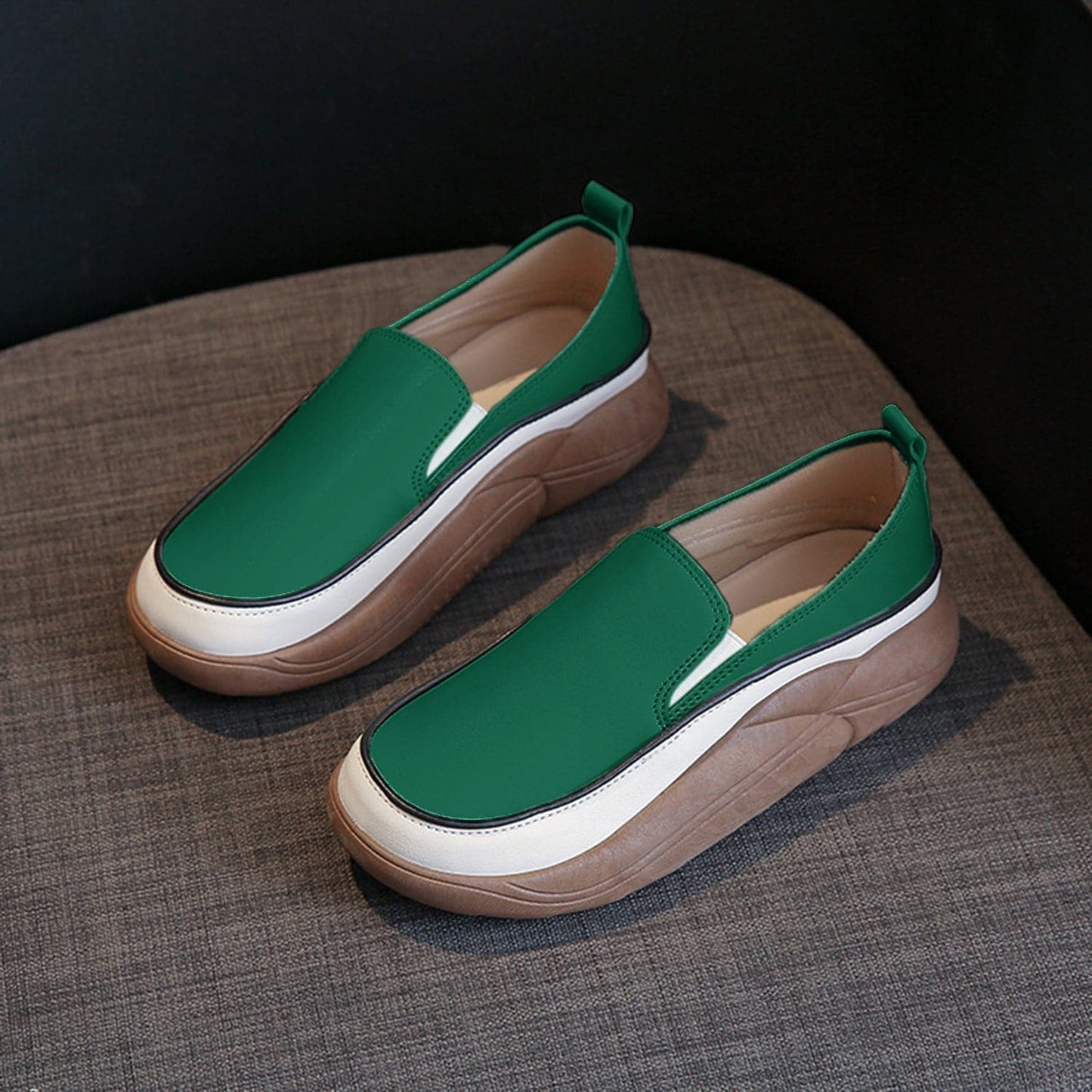 Chunky Slip On Shoes.